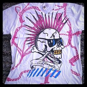 Ed Hardy V Neck Tee
